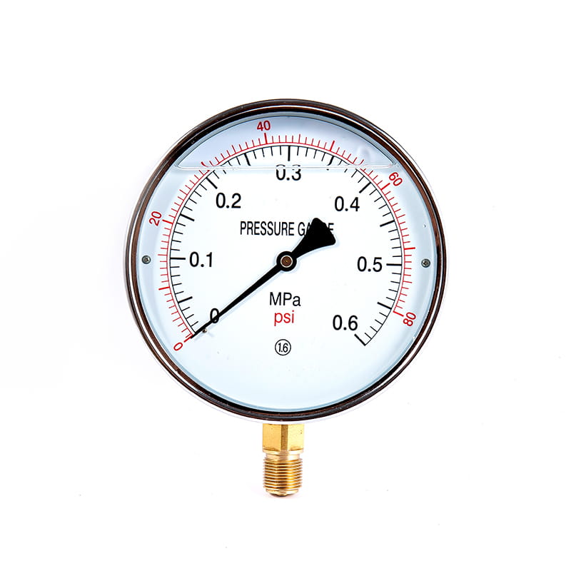 YN 시리즈 100% 구리 연결 지진 저항성 (지진) 압력 게이지 YN 시리즈 100% 구리 연결 지진 저항성 (지진) 압력 게이지