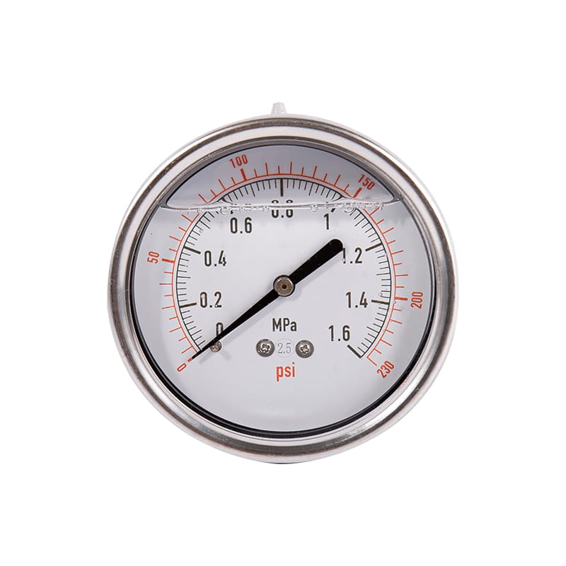 YN 시리즈 100% 구리 연결 지진 저항성 (지진) 압력 게이지 YN 시리즈 100% 구리 연결 지진 저항성 (지진) 압력 게이지