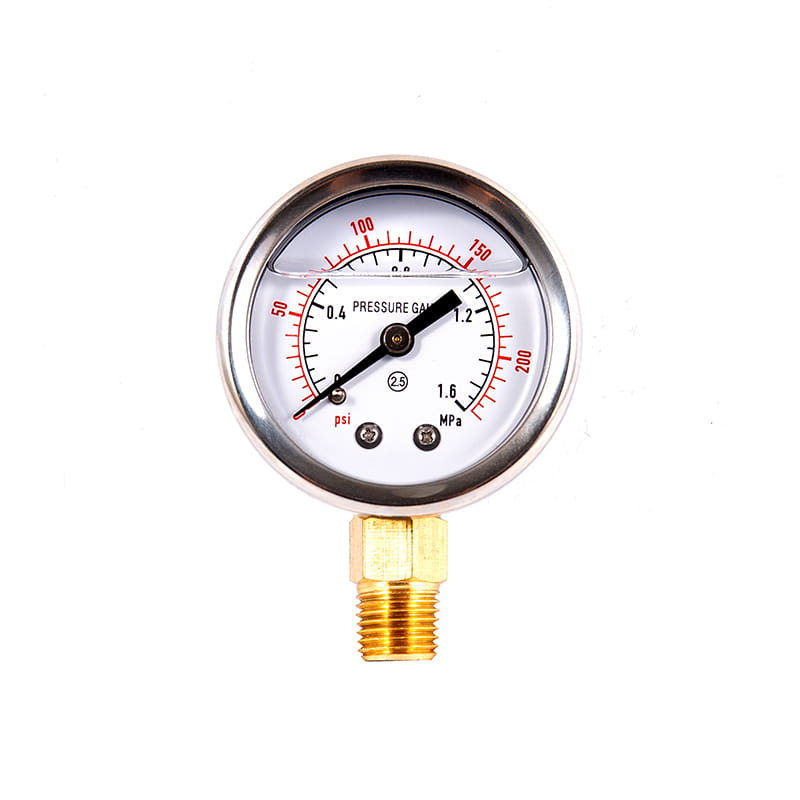 YN 시리즈 100% 구리 연결 지진 저항성 (지진) 압력 게이지 YN 시리즈 100% 구리 연결 지진 저항성 (지진) 압력 게이지