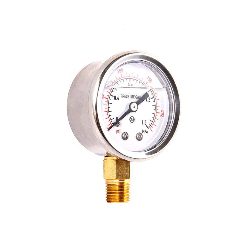 YN 시리즈 100% 구리 연결 지진 저항성 (지진) 압력 게이지 YN 시리즈 100% 구리 연결 지진 저항성 (지진) 압력 게이지