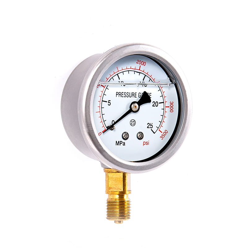 YN 시리즈 100% 구리 연결 지진 저항성 (지진) 압력 게이지 YN 시리즈 100% 구리 연결 지진 저항성 (지진) 압력 게이지