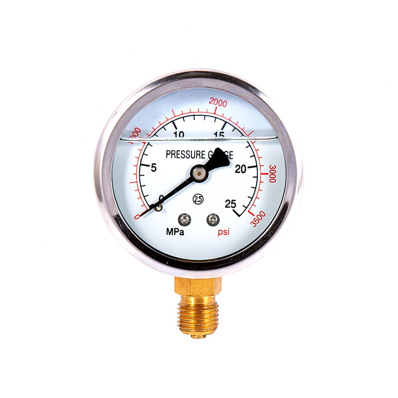 YN 시리즈 100% 구리 연결 지진 저항성 (지진) 압력 게이지 YN 시리즈 100% 구리 연결 지진 저항성 (지진) 압력 게이지