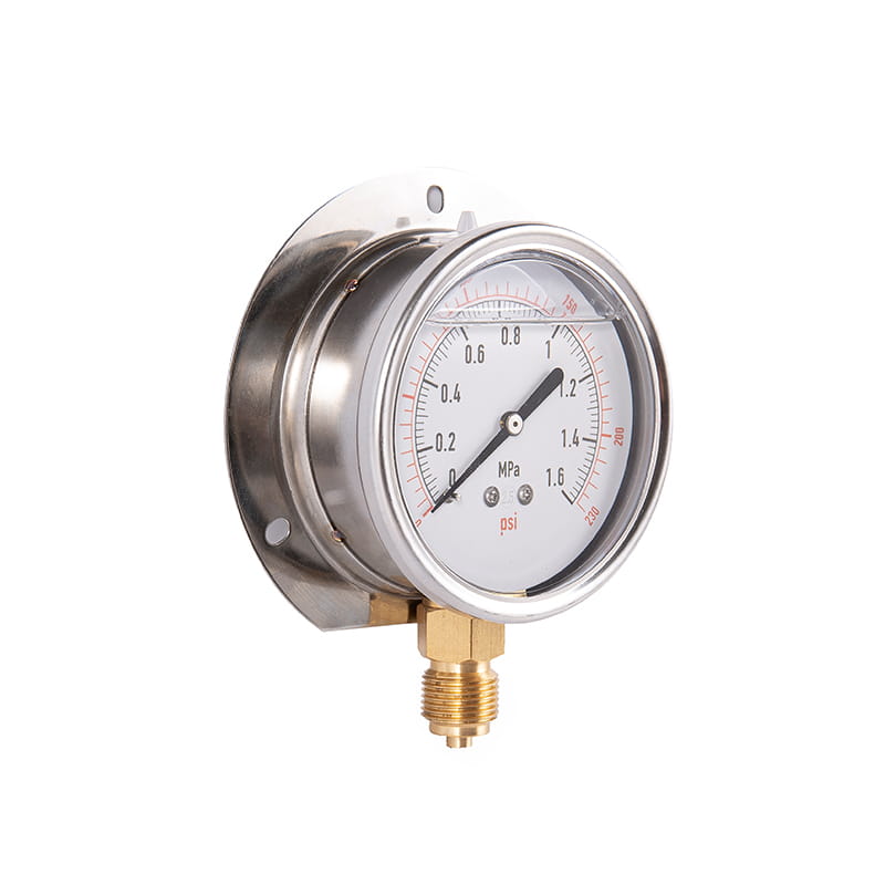 YN 시리즈 100% 구리 연결 지진 저항성 (지진) 압력 게이지 YN 시리즈 100% 구리 연결 지진 저항성 (지진) 압력 게이지