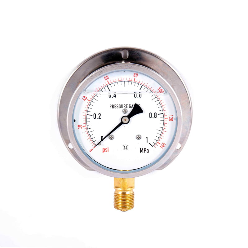 YN 시리즈 100% 구리 연결 지진 저항성 (지진) 압력 게이지 YN 시리즈 100% 구리 연결 지진 저항성 (지진) 압력 게이지
