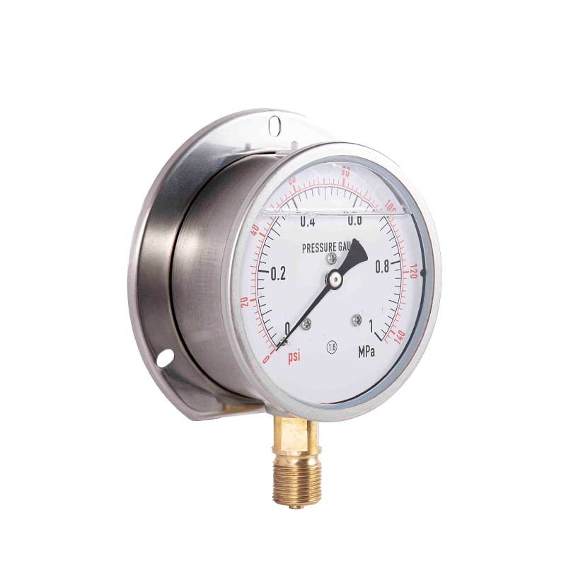 YN 시리즈 100% 구리 연결 지진 저항성 (지진) 압력 게이지 YN 시리즈 100% 구리 연결 지진 저항성 (지진) 압력 게이지