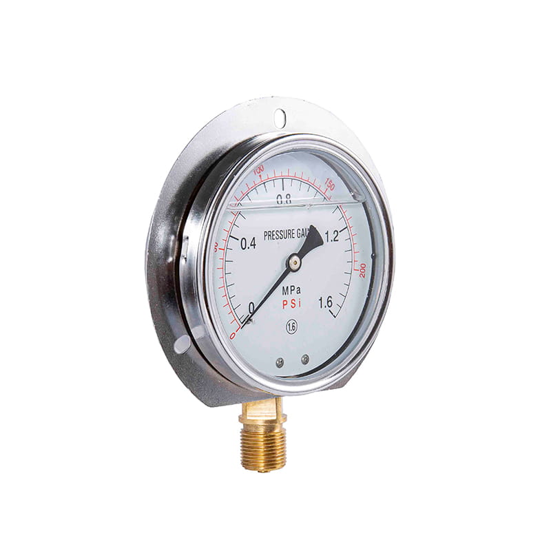 YN 시리즈 100% 구리 연결 지진 저항성 (지진) 압력 게이지 YN 시리즈 100% 구리 연결 지진 저항성 (지진) 압력 게이지